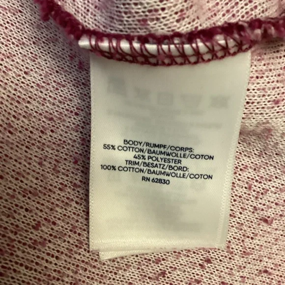 Women’s Lands End Cowl Neck Sweatshirt Purple Long Sleeve Textured Knit Fall - Picture 5 of 9